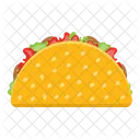 Taco Wrap Roll Icon