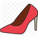 Icono De Relleno De Zapatos Icono