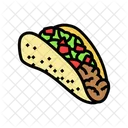 Tacos Mexican Cuisine Icon
