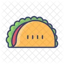 Tachos Food Fast Food Icon