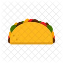 Taco Mexicano Tortilla Icono