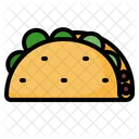 Taco Tacos Food Icon