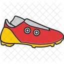 Icono De Relleno De Zapatos Icono