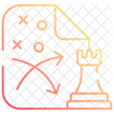 Tactical Strategy Planning Icon