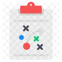 Tactical Plan Planning Tactics Report Icon