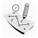 Game Tactics Tactical Plan Game Plan Icon