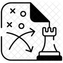 Tactica Estrategia Planificacion Icono