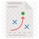 Tactics Planning Strategy Project Scheme Icon