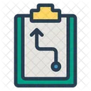Tactics Strategy Clipboard Icon