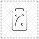 Tactique Strategie Planification Icône