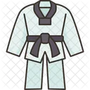 Taekwondo Uniform Martial Icon