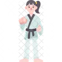 Taekwondo Martial Punch Icon