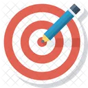 Brett Bullseye Dart Symbol