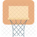 Ruckwand Basketball Tor Symbol