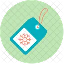 Tag Label Snowflake Icon