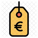 Euro Label Tag Icon