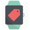 Tag Label Smartwatch Icon