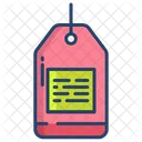 Kartboard Tag Badge Icon