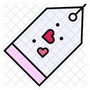 Tag Label Heart Icon