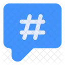 Tag Message Social Network Icon