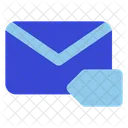 Tag Envelope Email Icon