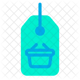 Tag Basket  Icon