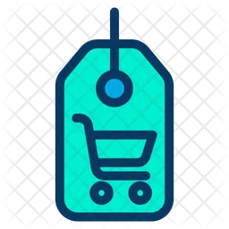 Tag Cart  Icon