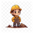 Arbeit Arbeiter Werkzeug Symbol