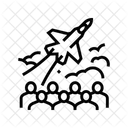 Luft Kraft Tag Symbol