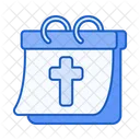 Tag Des Christentums Kalender Datum Icon