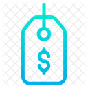 Dollar Label Tag Icon