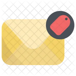 Tag Email  Icon