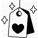 Tag Heart  Icon