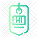 Tag H Heading Icon