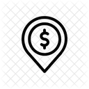 Tag Location Dollar Icon