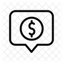Tag Location Dollar Icon