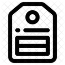 Tag Delivery Service Icon