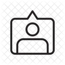 Tag Friend Label Icon