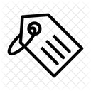Tag Label Barcode Icon