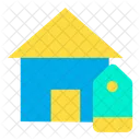 House Tag Home Cost Tag House Cost Tag Icon