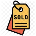Sold Tag Sold Label Tag Icon