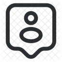 Social Media Tag Tag Friend Tag Person Icon
