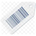 Tag With Barcode  Icon