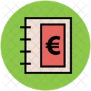 Tagebuch Euro Zeichen Symbol