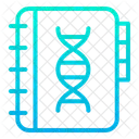 Forschungsnotizen Genetische Forschungsnotizen Forschungsbericht Symbol