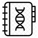 Forschungsnotizen Genetische Forschungsnotizen Forschungsbericht Symbol