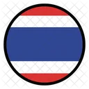 Tailand Country Flag Icon