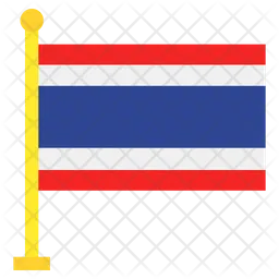 Tailandia Flag Icono