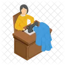 Sewing Sewer Seamstress Icon