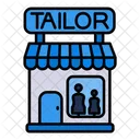 Tailor Store Store Shop 아이콘
